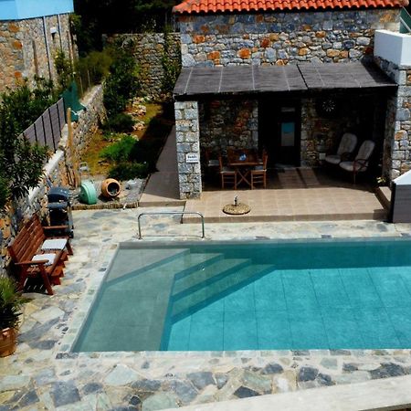 Villa Mavri Ruhige Private Pool Villa, Meerblick 阿吉亚帕拉斯夫 外观 照片