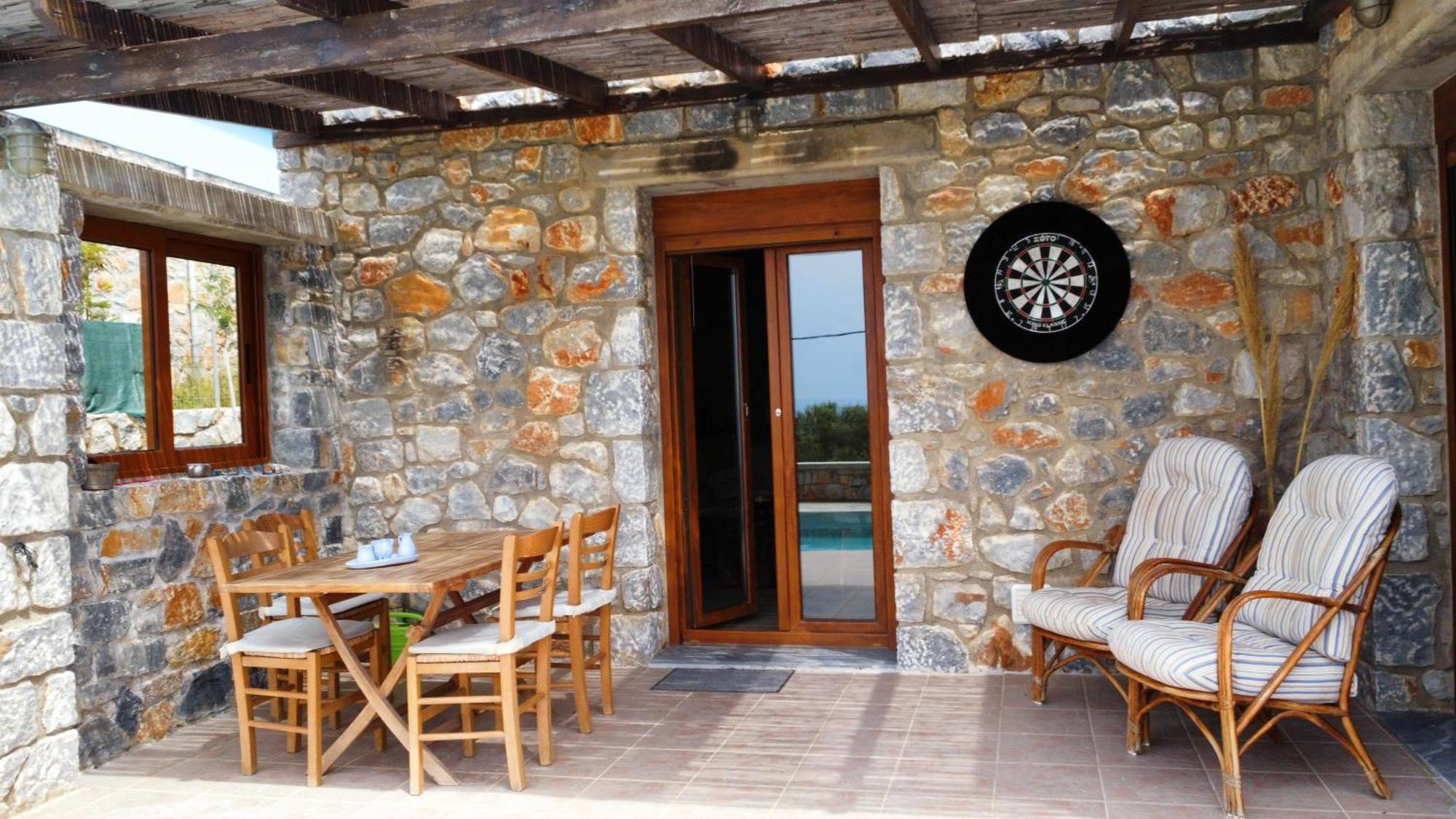 Villa Mavri Ruhige Private Pool Villa, Meerblick 阿吉亚帕拉斯夫 客房 照片